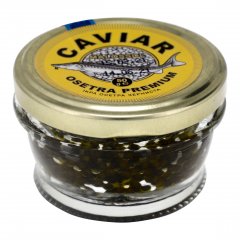 Caviar sturgeon lightly-salt CAVIAR MALOSSOL PREMIUM 50g