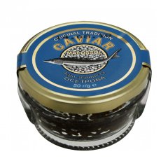 Caviar granulated sturgeon lightly-salt CAVIAR MALOSSOL 50g