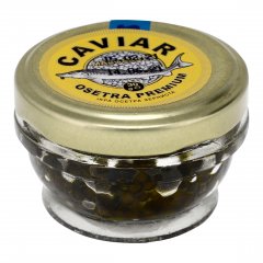 Caviar sturgeon lightly-salt CAVIAR MALOSSOL PREMIUM 30 g