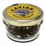 Ікра осетра CAVIAR MALOSSOL PREMIUM, 50г