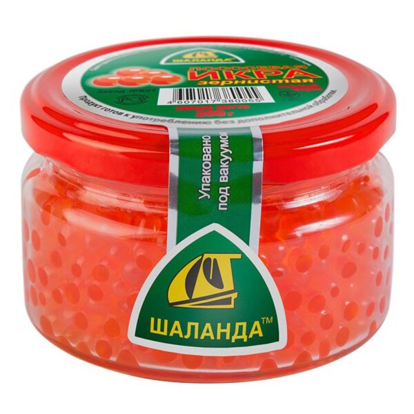 Икра лососевая Шаланда 200г